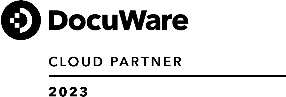 DocuWare Logo – Partner der Konesys GmbH für Dokumentenmanagement